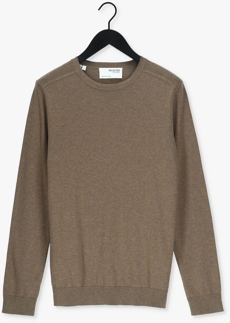 SELECTED HOMME bruine selected homme trui berg crew neck