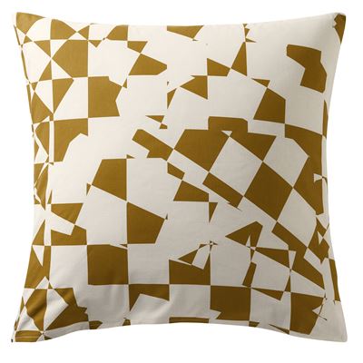 Linge de lit motif damiers - BECQUET CRÉATION