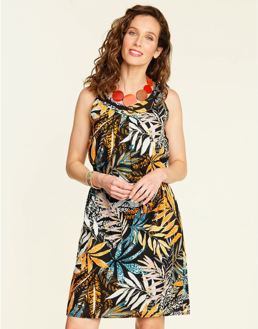 Robe coton imprimé