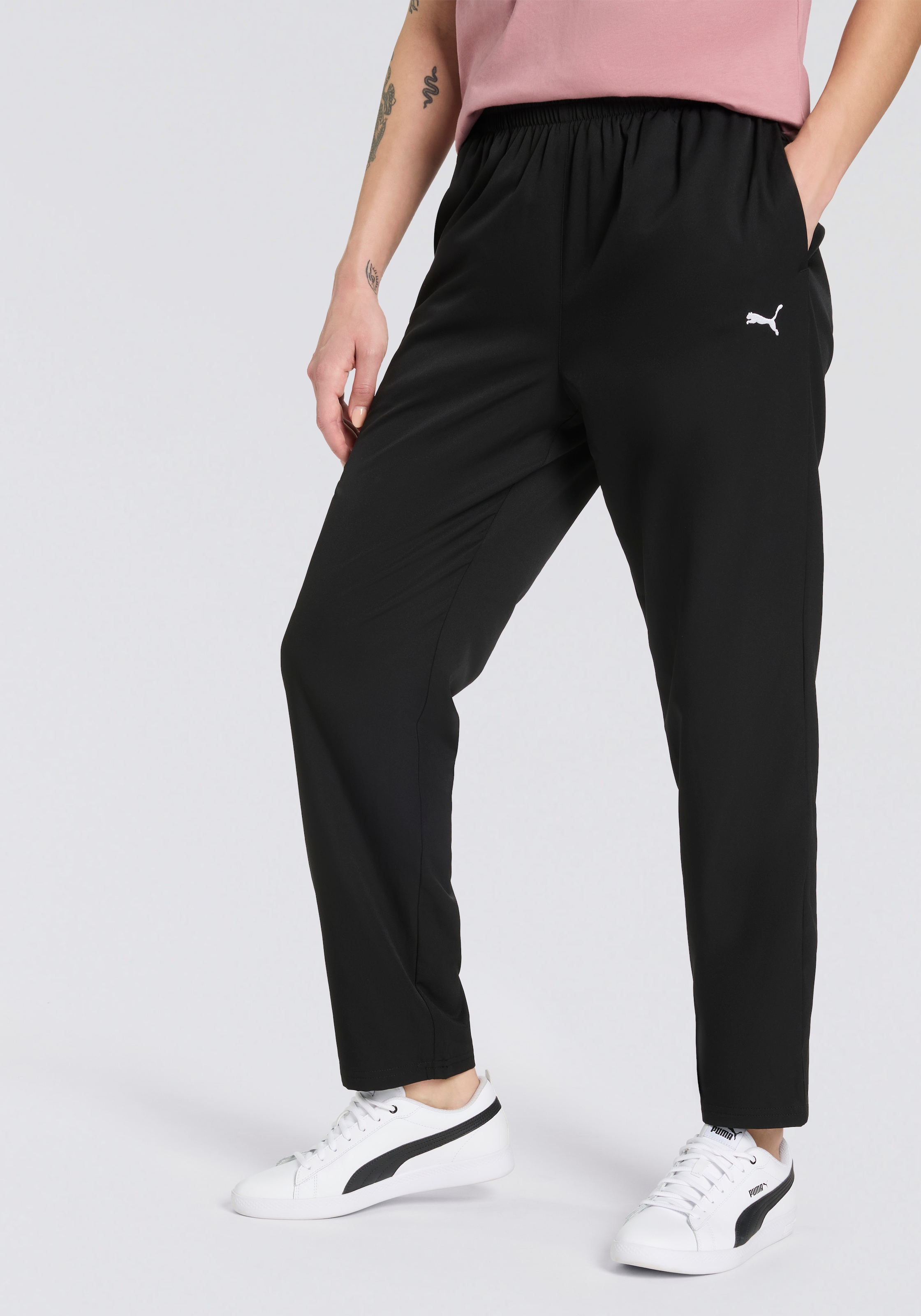 PUMA Trainingshose »ESS WOVEN PANTS OP«