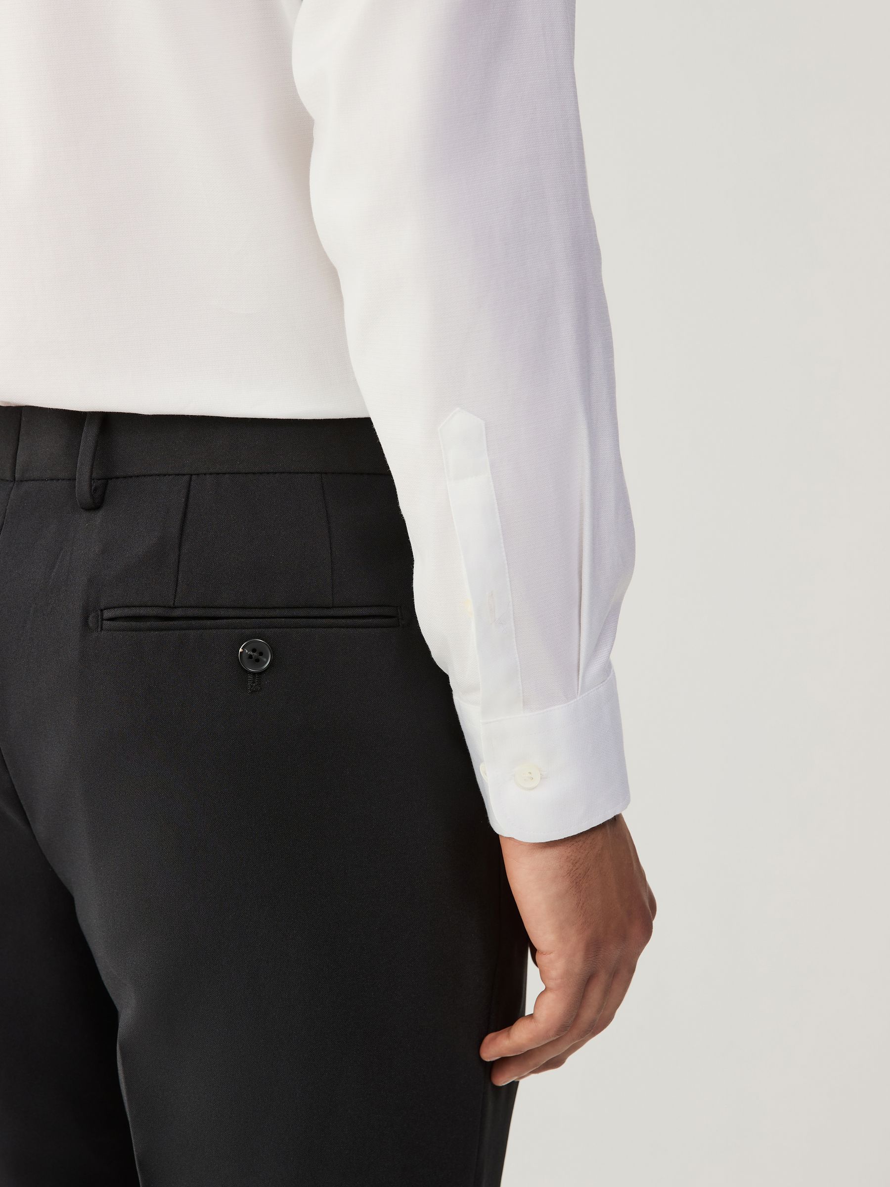Zwart - Slim Fit - Must-have kostuum: pantalon