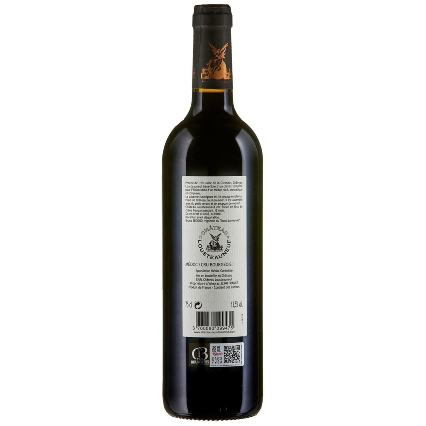 Médoc AOC Château Lousteauneuf -75cl