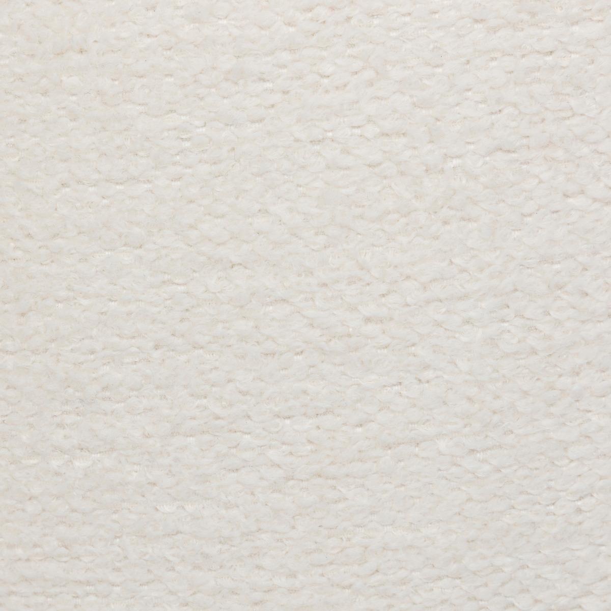 POUF BOUCLETTE AMEA BLANC D.39CM