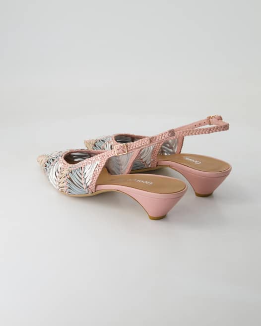 George Watts N1008-655 Slingpumps in Pink