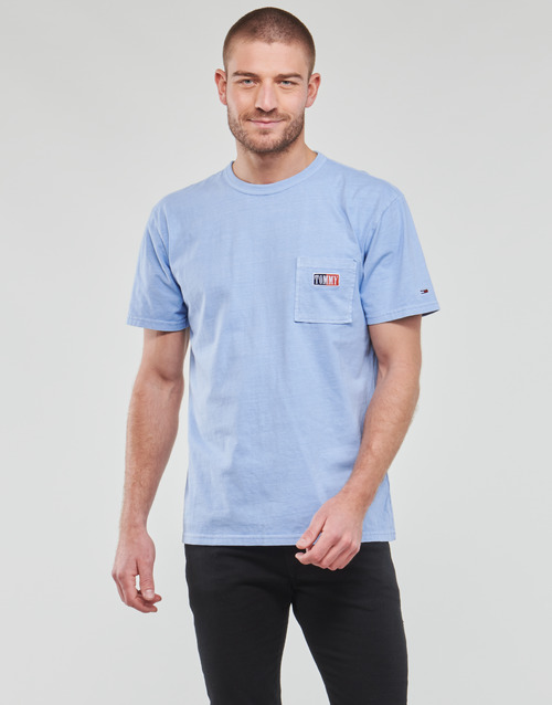 Tommy Jeans - TJM CLSC TIMELESS TOMMY TEE Azul / Celeste
