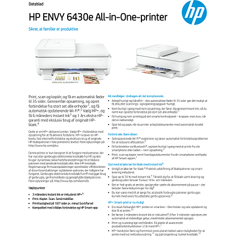 HP Envy 6430e printer
