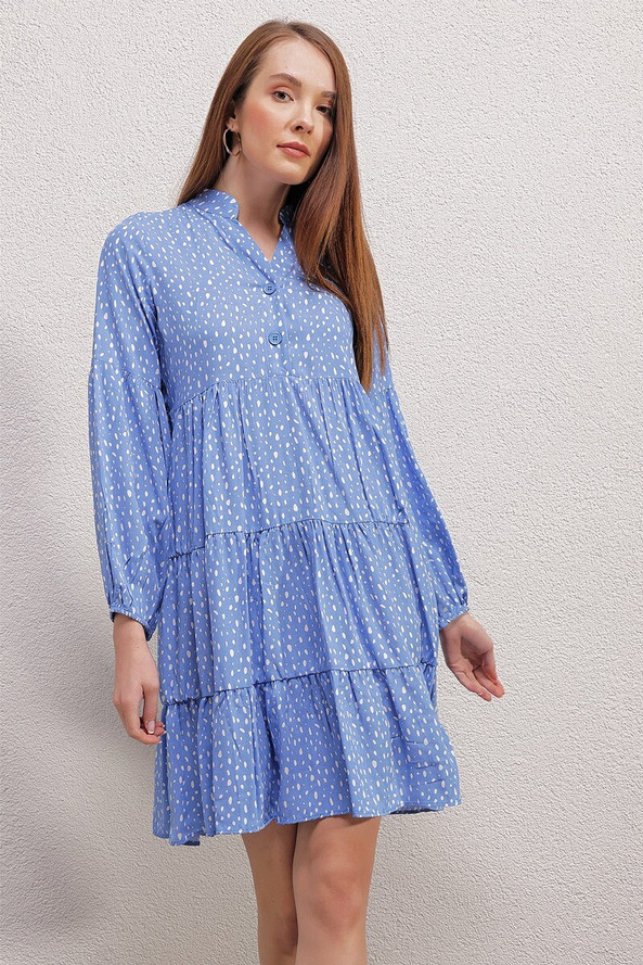 MT Clothes P-ROBFLUI_IMP - Robe à motifs
