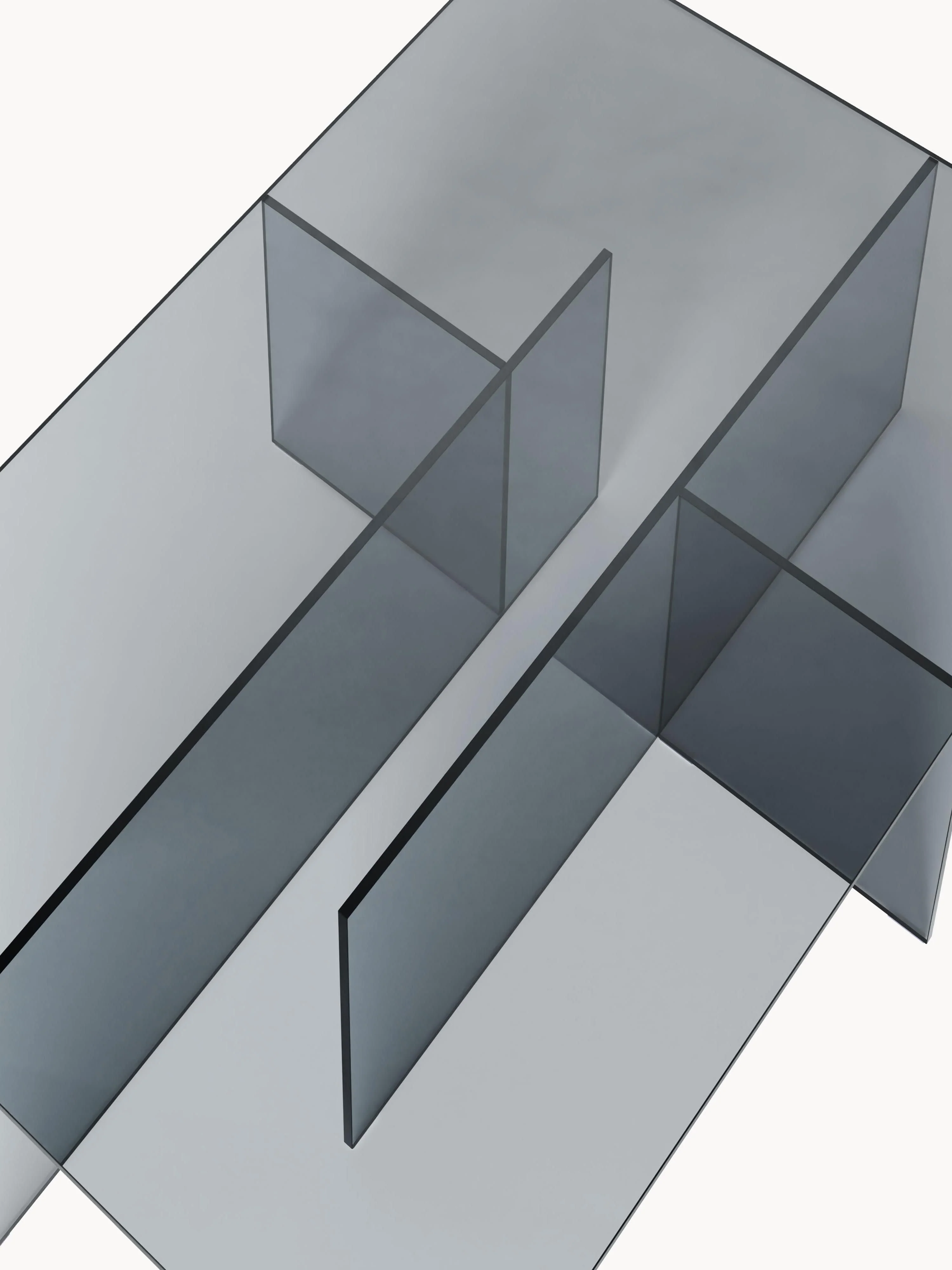Glazen salontafel Anouk, B 102 cm