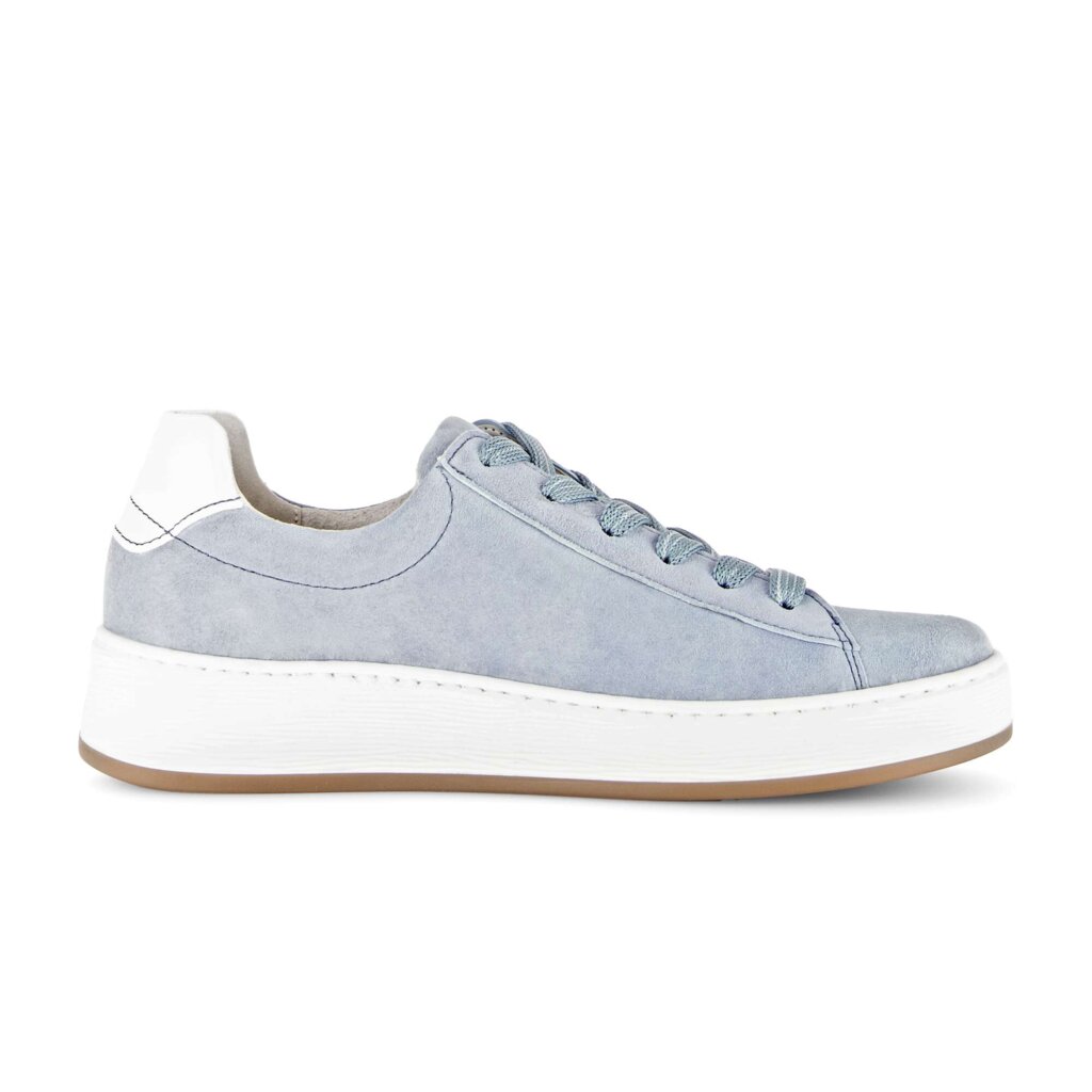 Lage sneaker blauw