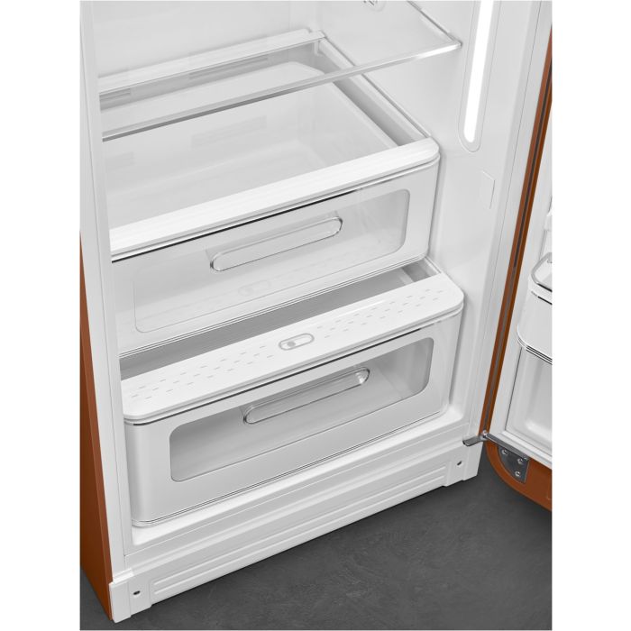 SMEG Kühlschrank 50's Style FAB28RDRU5 Rust