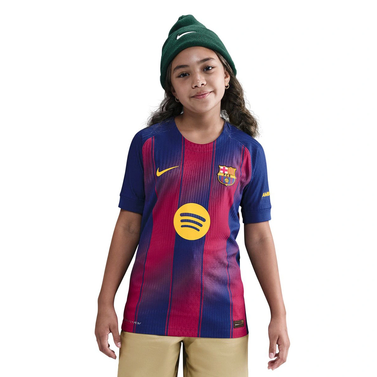 Camisola Nike Authentic FC Barcelona Primeiro Equipamento 2025-2026 Criança