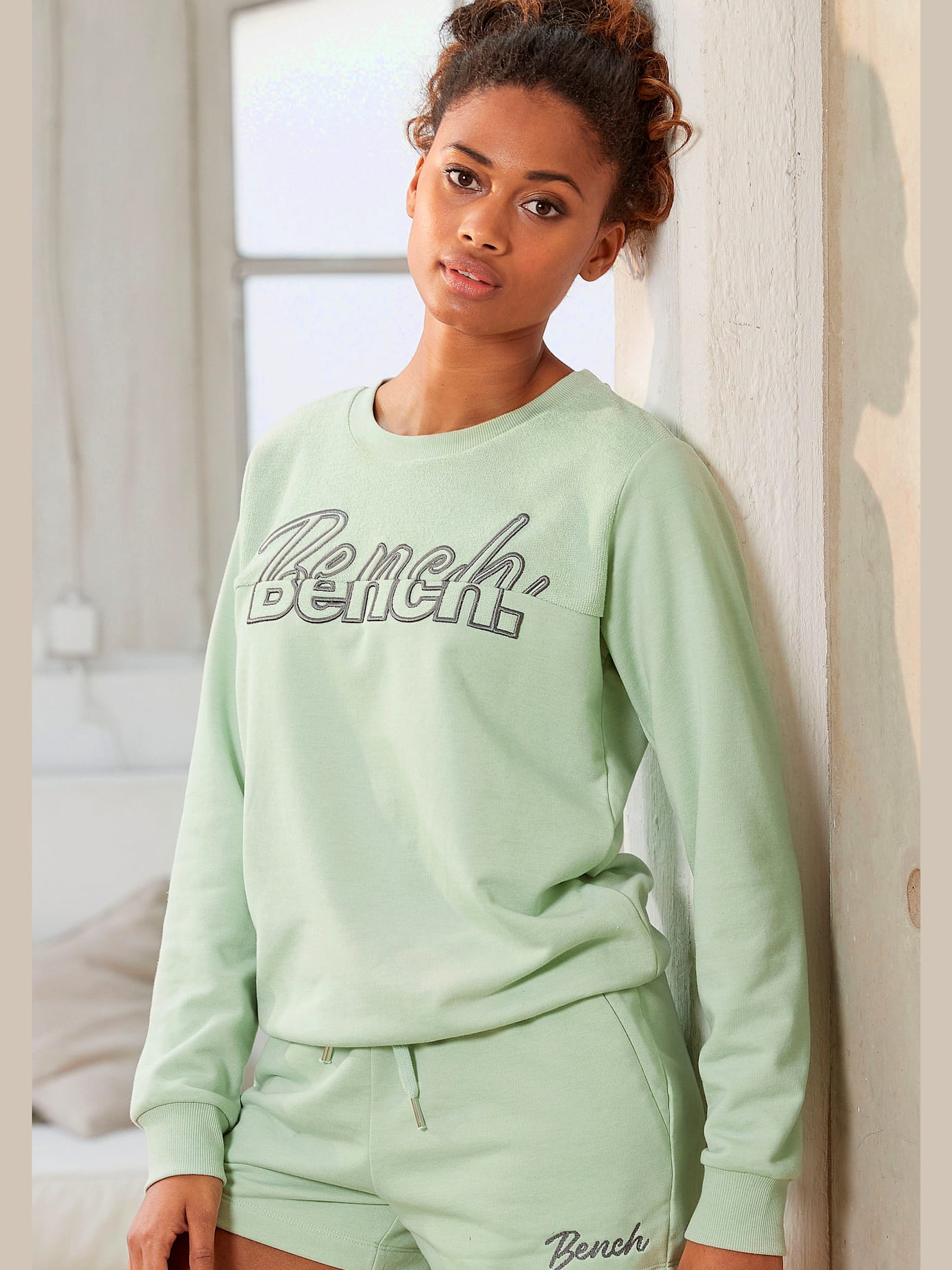 Sweatshirt avec logo imprimé