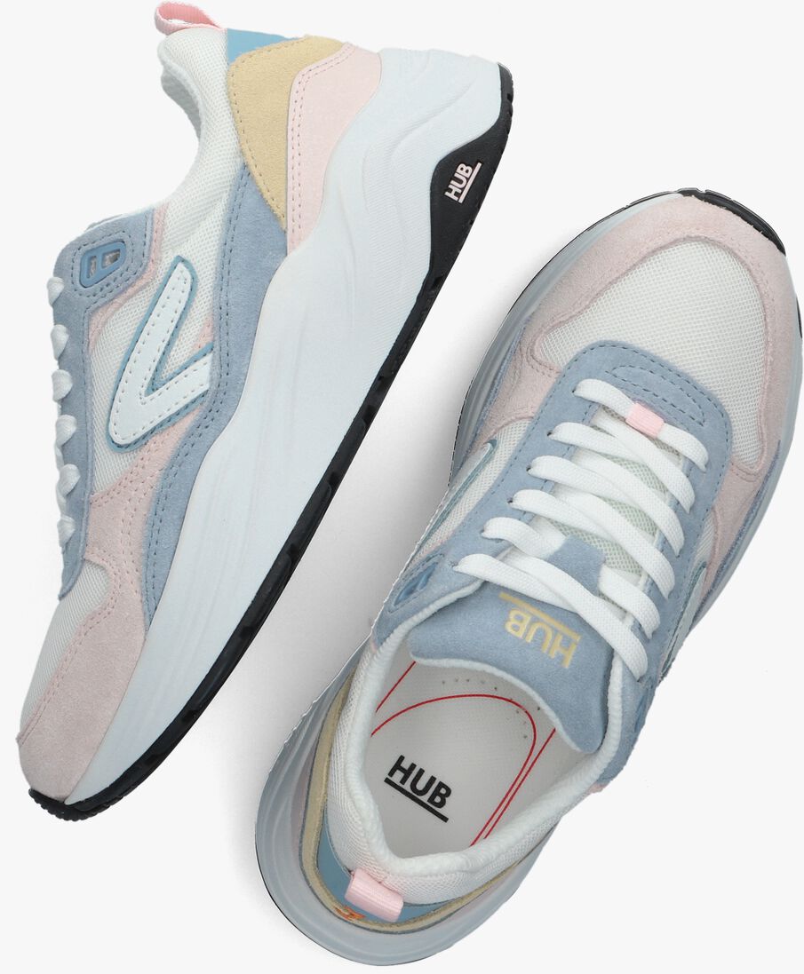 HUB blauwe hub lage sneakers glide-z