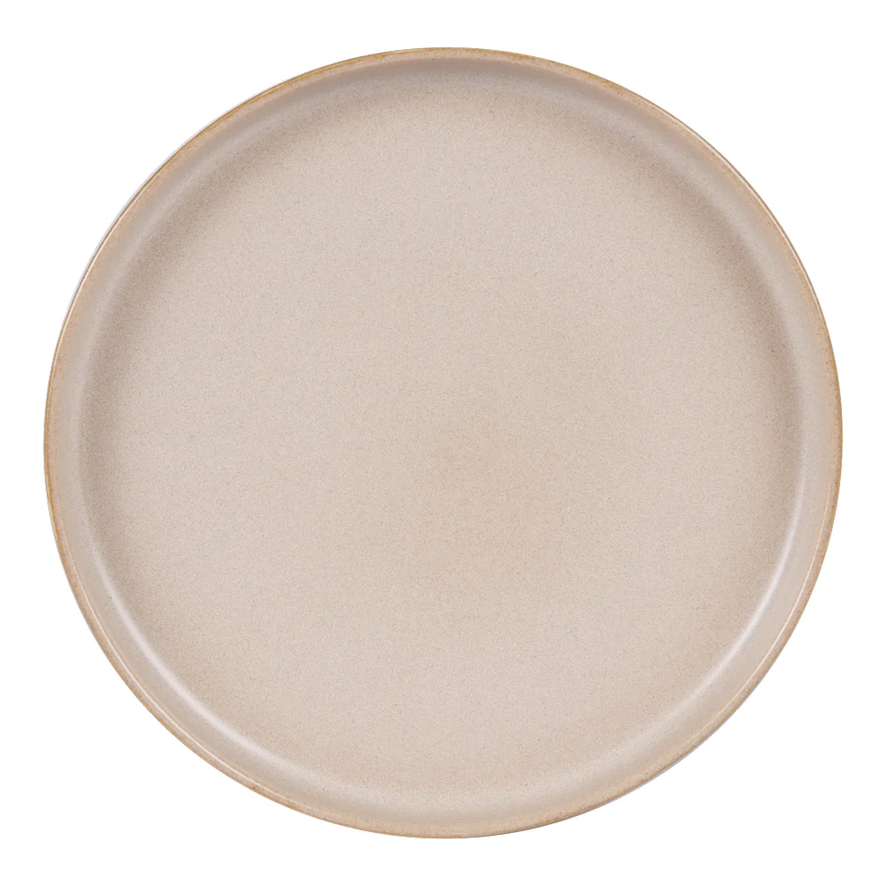 Assiette plate Uno sable 28 cm (lot de 6) Table passion