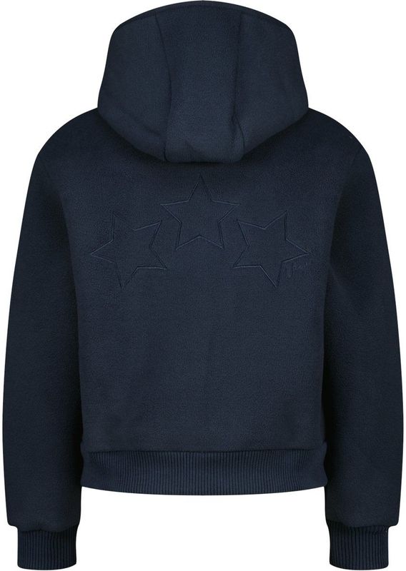 Vingino Jack - Donkerblauw met Capuchon en Ritssluiting