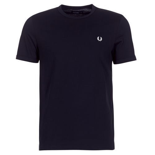 Fred Perry - RINGER T-SHIRT - Marine