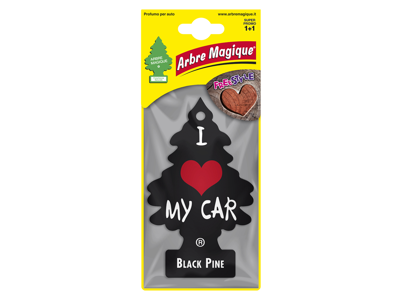 AMBIENTADOR ARBRE MAGIQUE BLACK PINE 2 UNIDADES