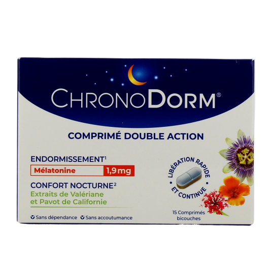 Chronodorm Double Action 15 comprimés
