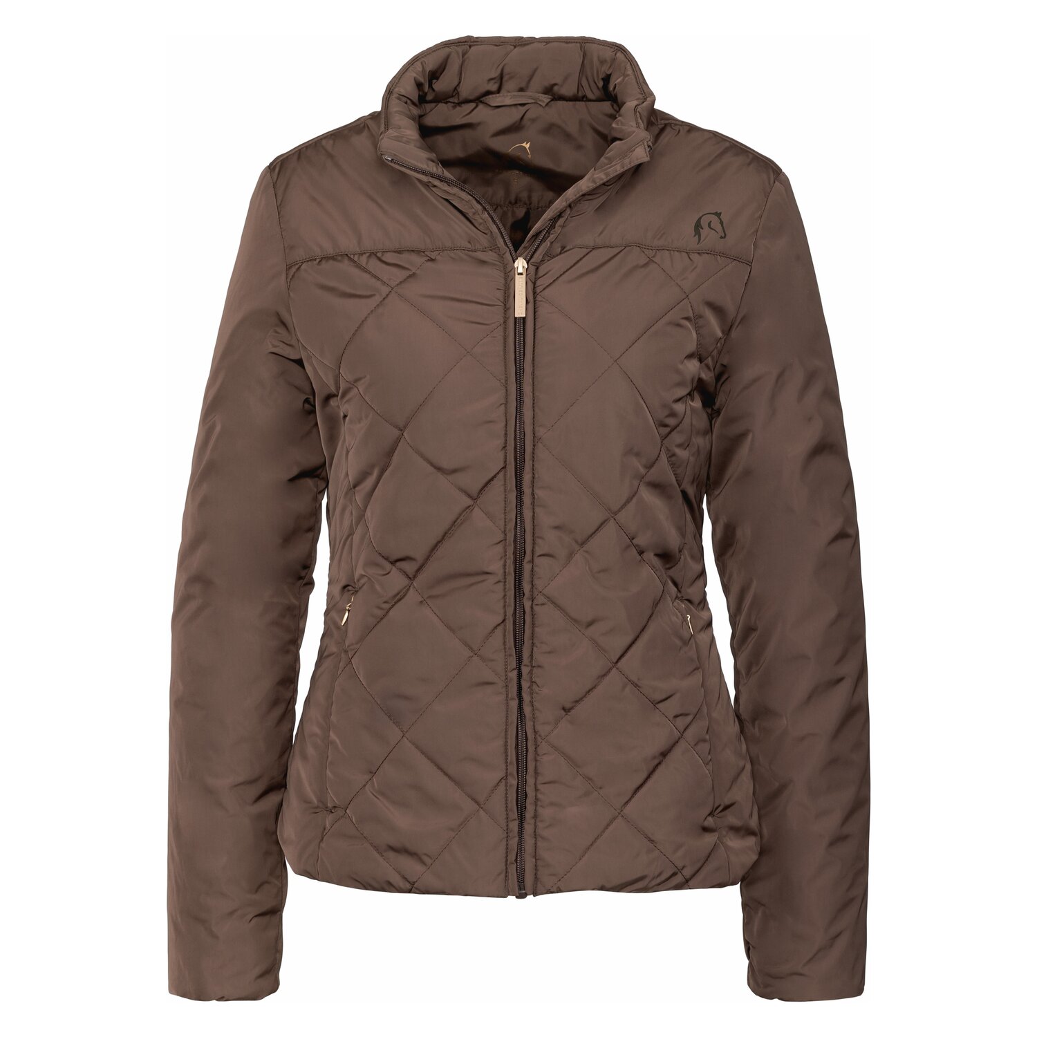 Cheval de Luxe Steppjacke Midlayer Chartres - chocolate