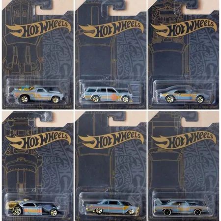 Hot Wheels Anniversary Satin & Chrom im Maßstab 1:64, sortiert