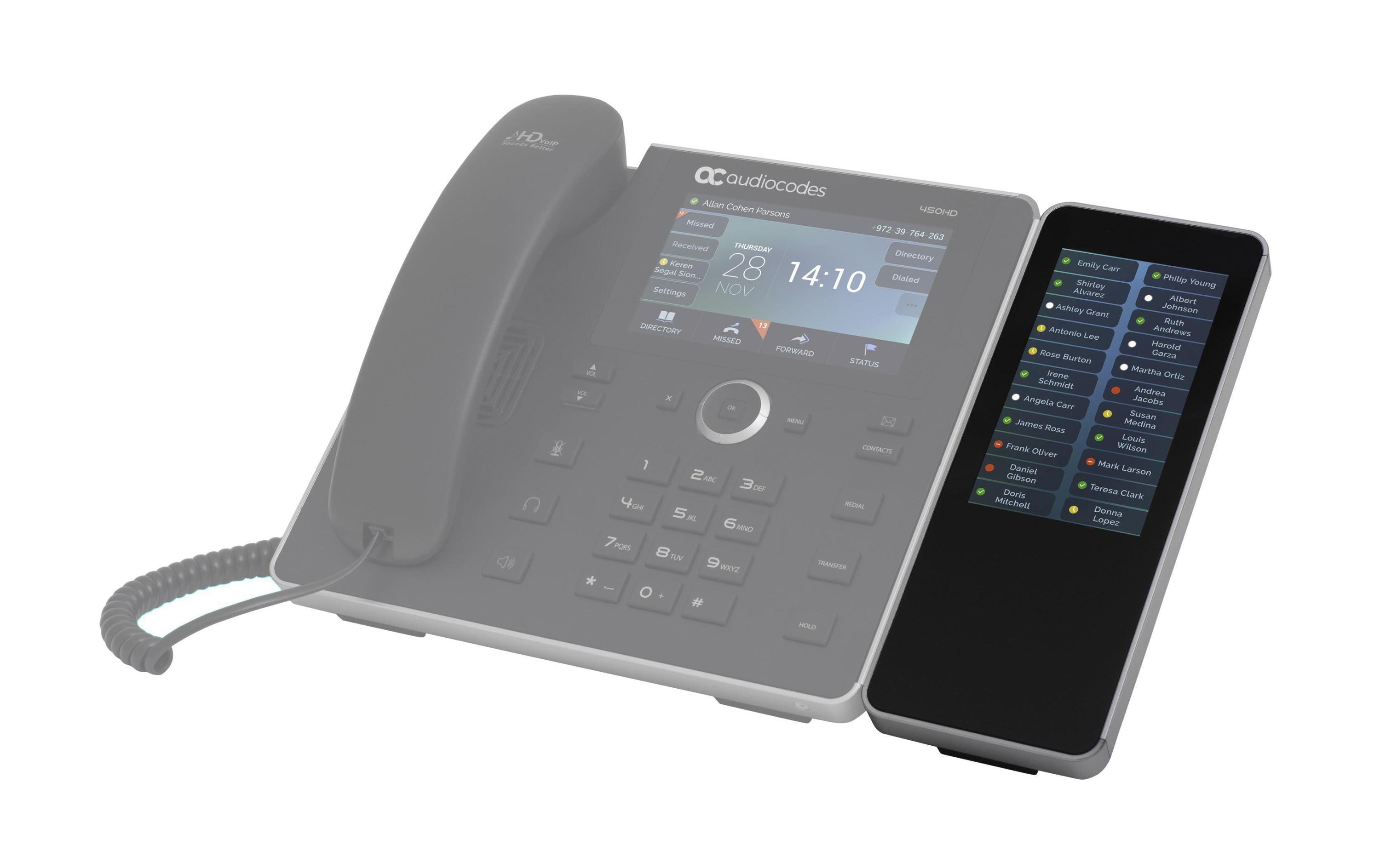 Erweiterungsmodul zu UC450HD<br>Erweiterungsmodul zum AudioCodes UC450HD