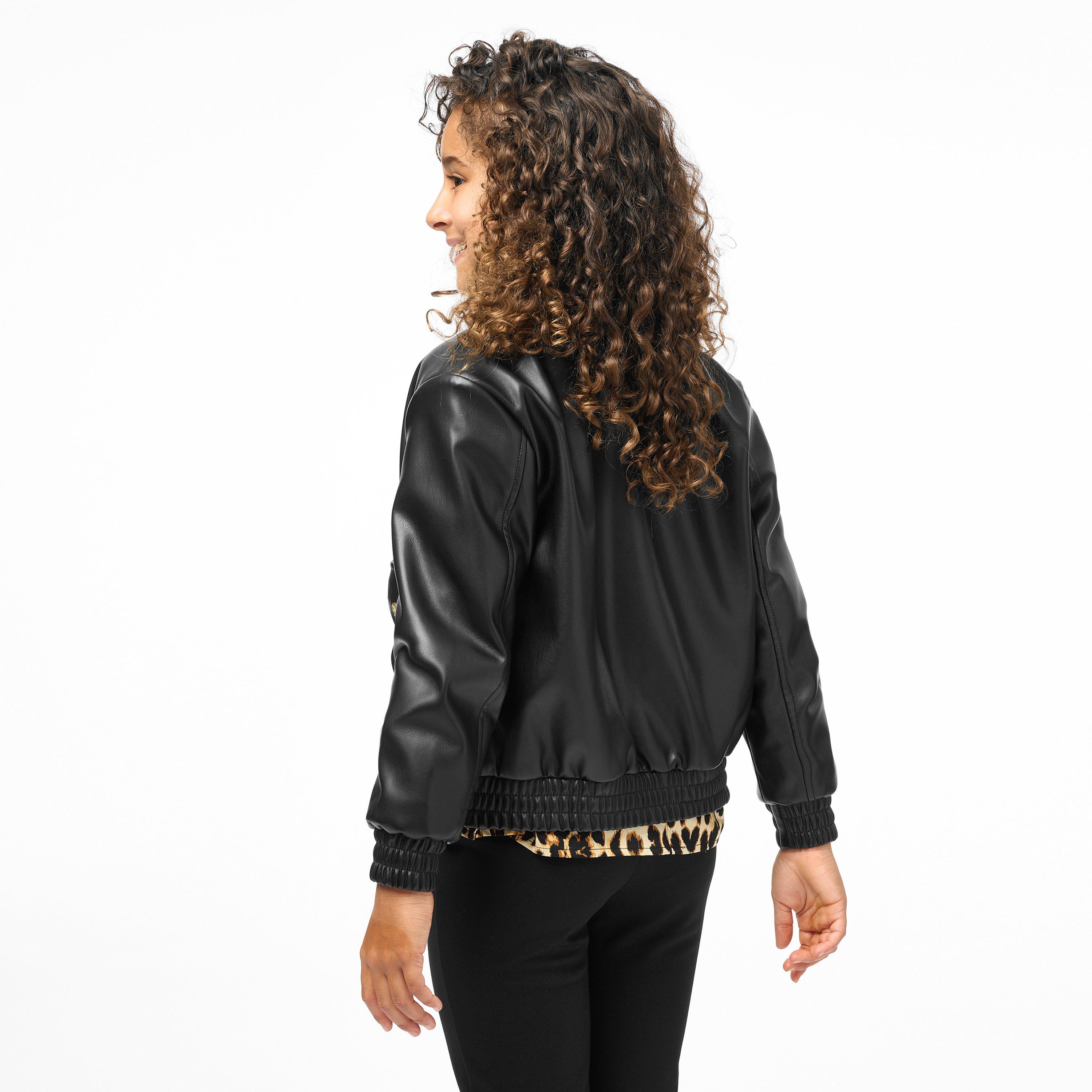 Biba Junior Girls Biba PU Bomber Jacket