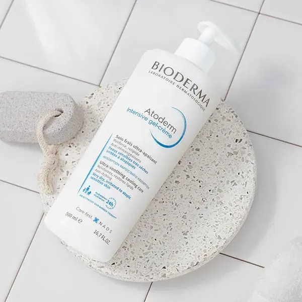 Bioderma Atoderm Gel-Creme Calmante Intensivo para Pele Atópica Muito Seca 500ml
