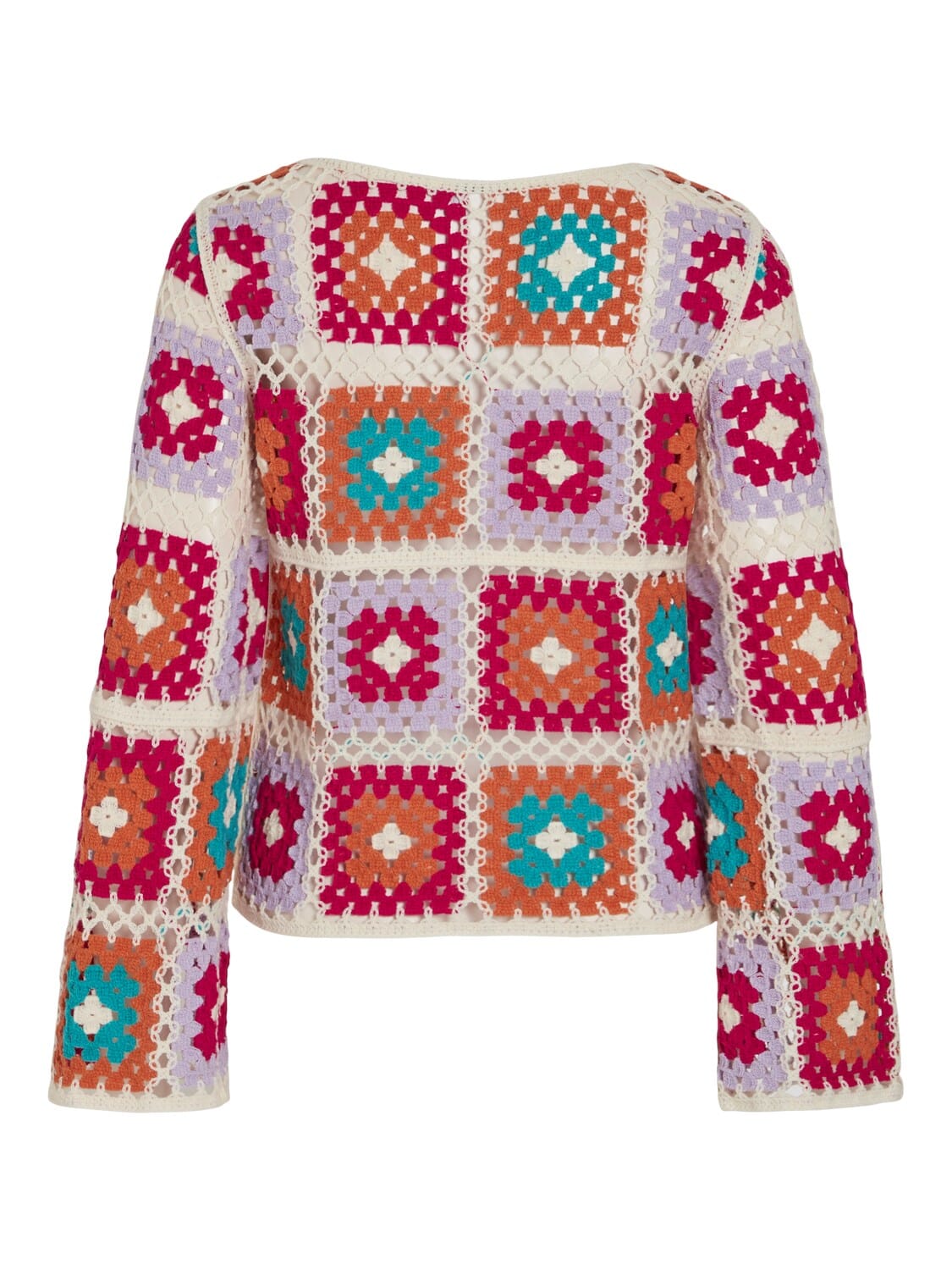 Vila Vileah L/S Crochet Top / W