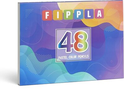 Fippla Fargeblyanter Pastell 48 Stk