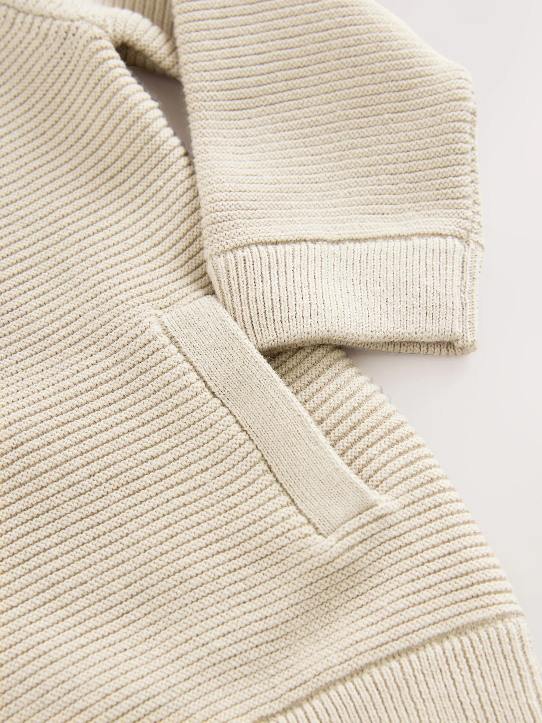 Neutraal met beren - Vest met ritssluiting (3 mnd-7 jr)