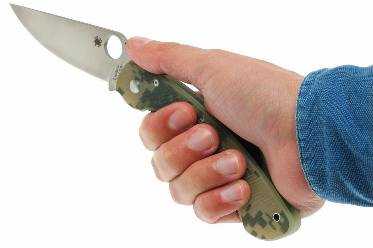 Spyderco Military Camo C36GPCMO zakmes