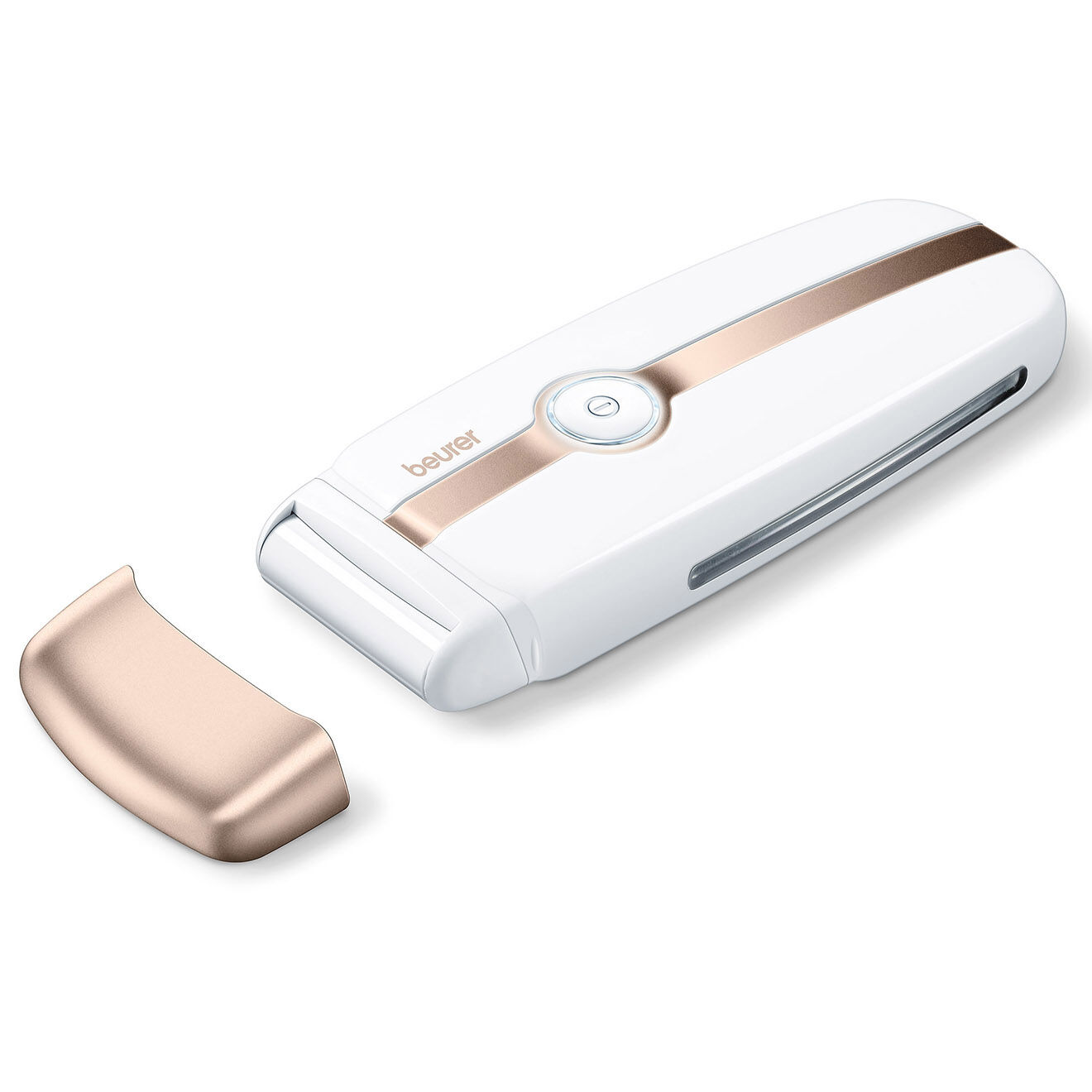 Beurer Épilateur à la cire chaude & 2 cartouches de cire HL 40 blanc/cuivré