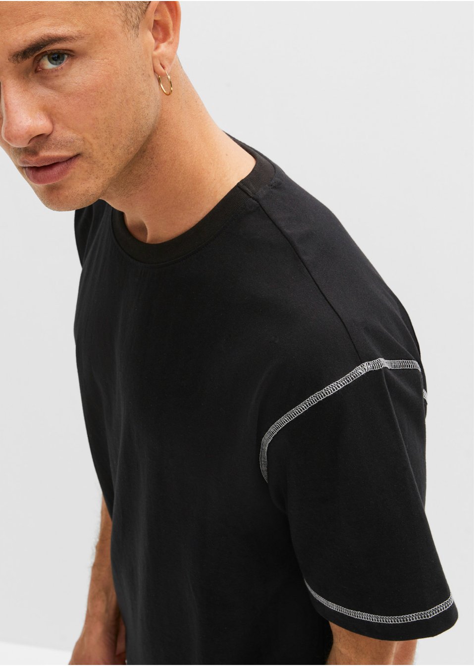 T-shirt en coton, Loose Fit