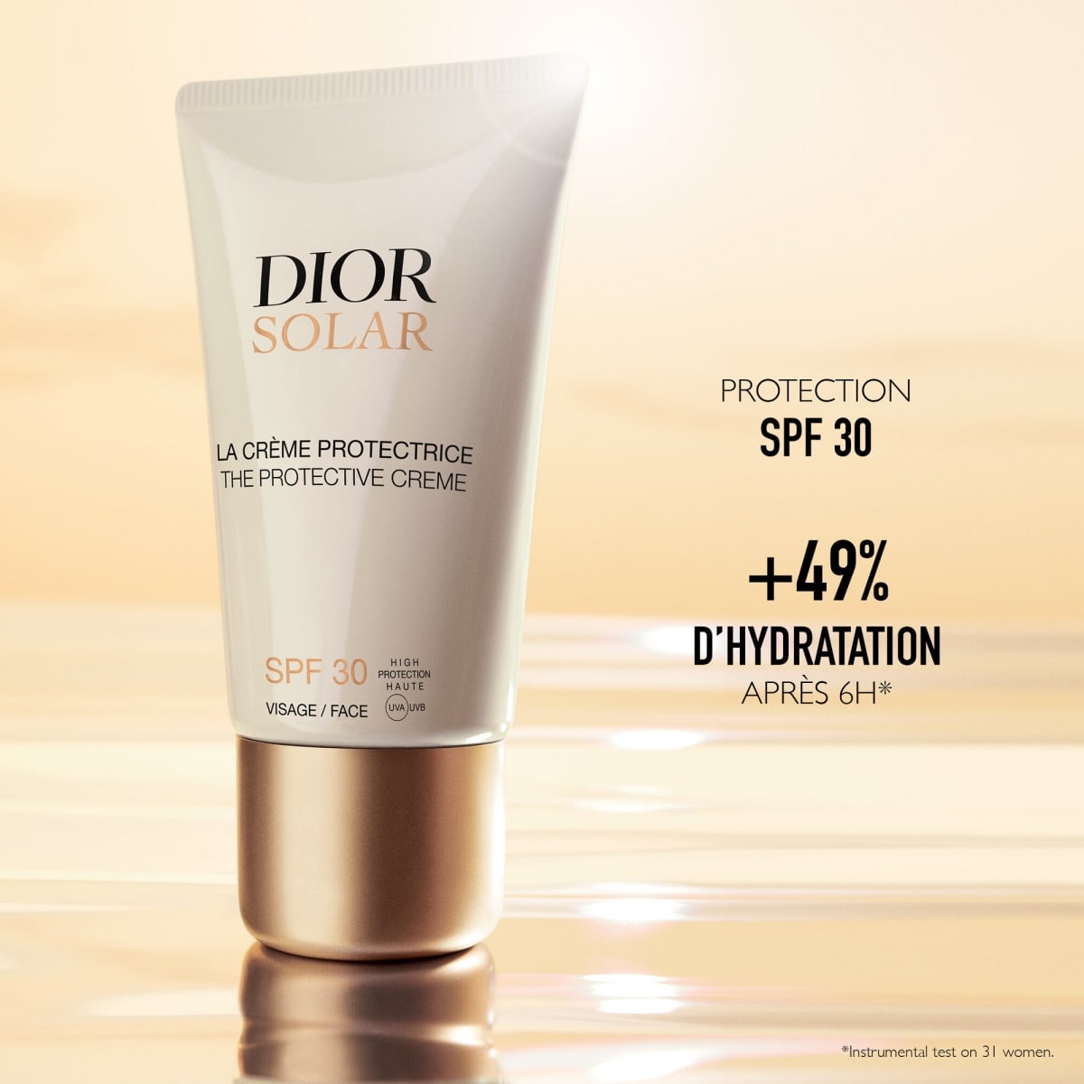 Dior Solar Dior Solar La Crème Protectrice Visage SPF 30 Crème Solaire Visage Haute Protection