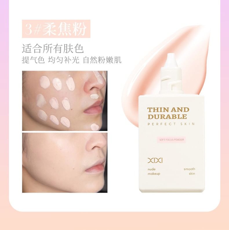 xixi - Dunne en duurzame perfecte huid make-up primer - 3 kleuren