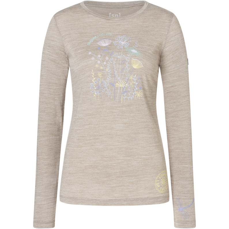 Super.Natural Damen Hodgepodge Longsleeve