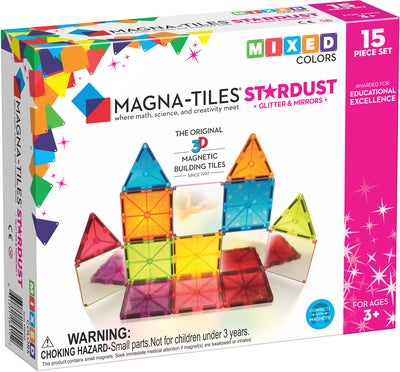 MAGNA-TILES Stardust Byggesett 15 Deler