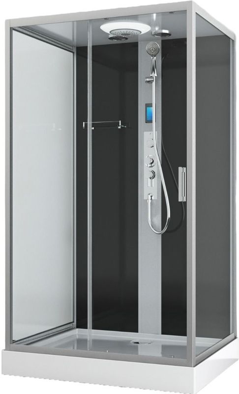 Badstuber - Boston - Douchecabine - Chroom - 120x90x215cm