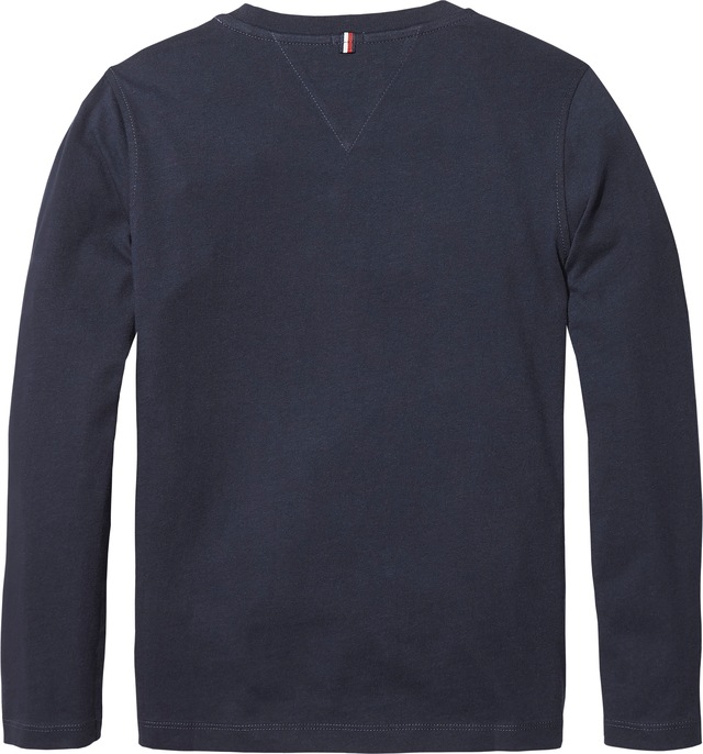 Tommy Hilfiger Langarmshirt »BOYS BASIC CN KNIT L/S«