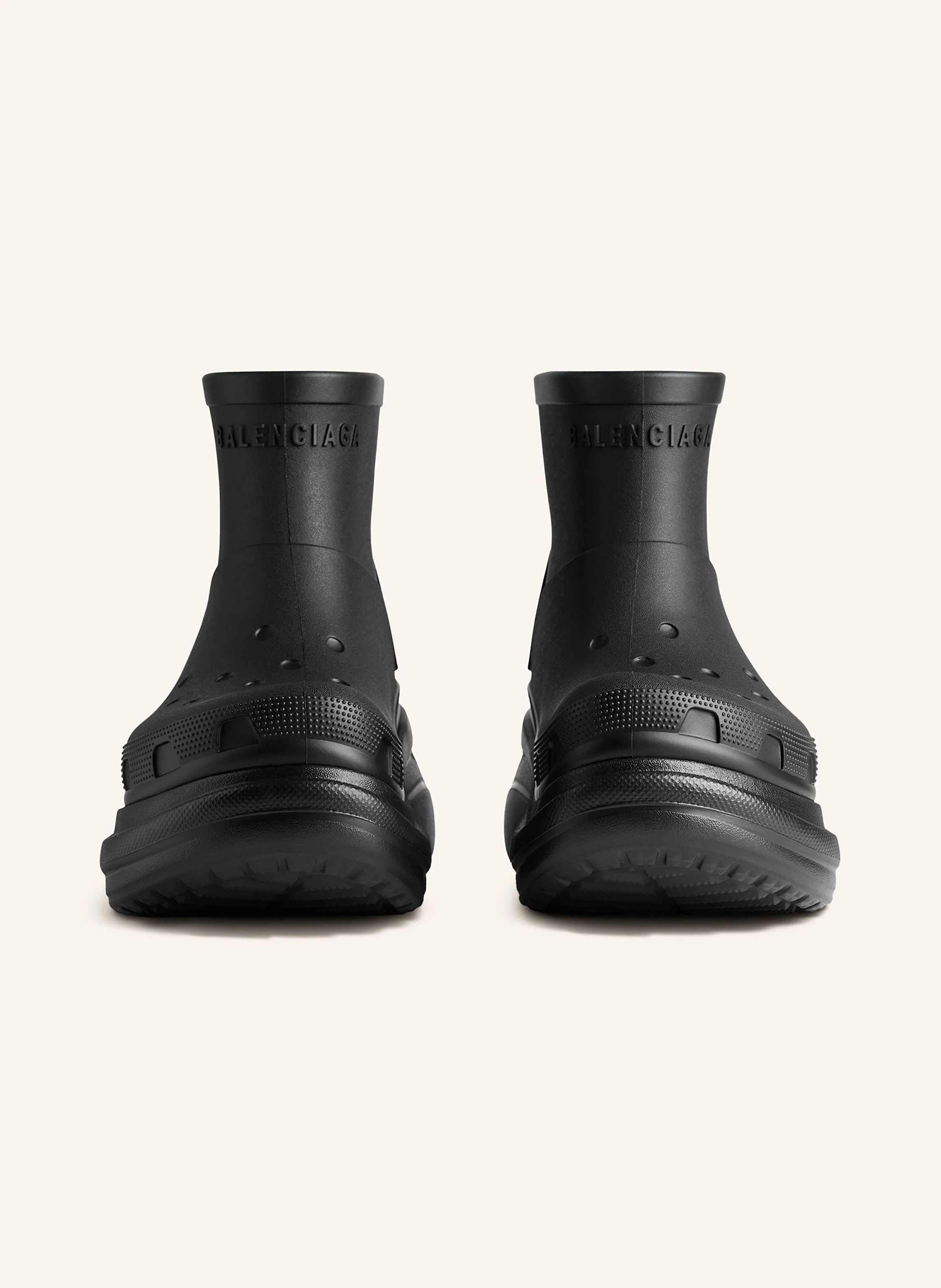 BALENCIAGA Plateau-Boots