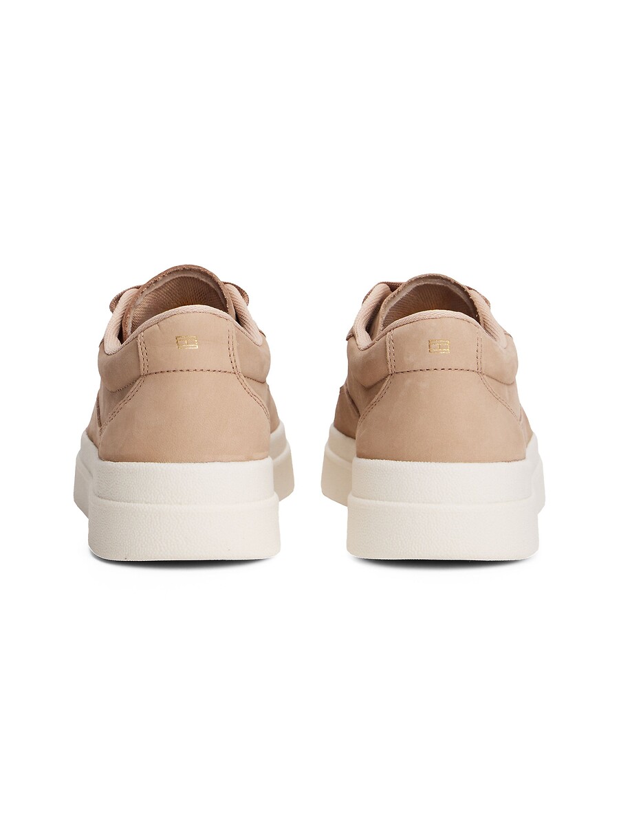TOMMY HILFIGER<br>Tênis de couro nobuck Modern Court