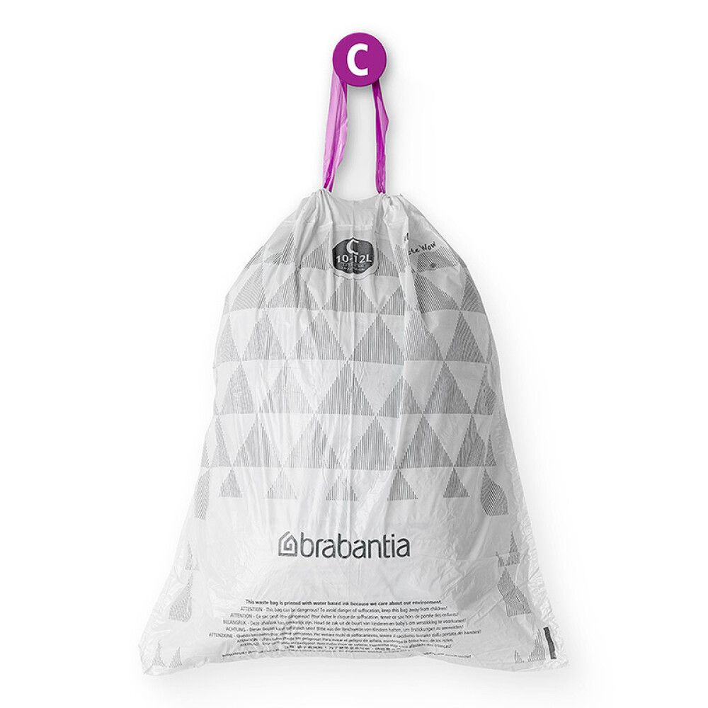 AVFALLSPOSER BRABANTIA C 10-12 LITER 20STK/PK