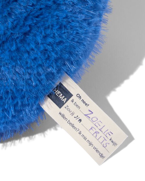 grand monstre en peluche bleu