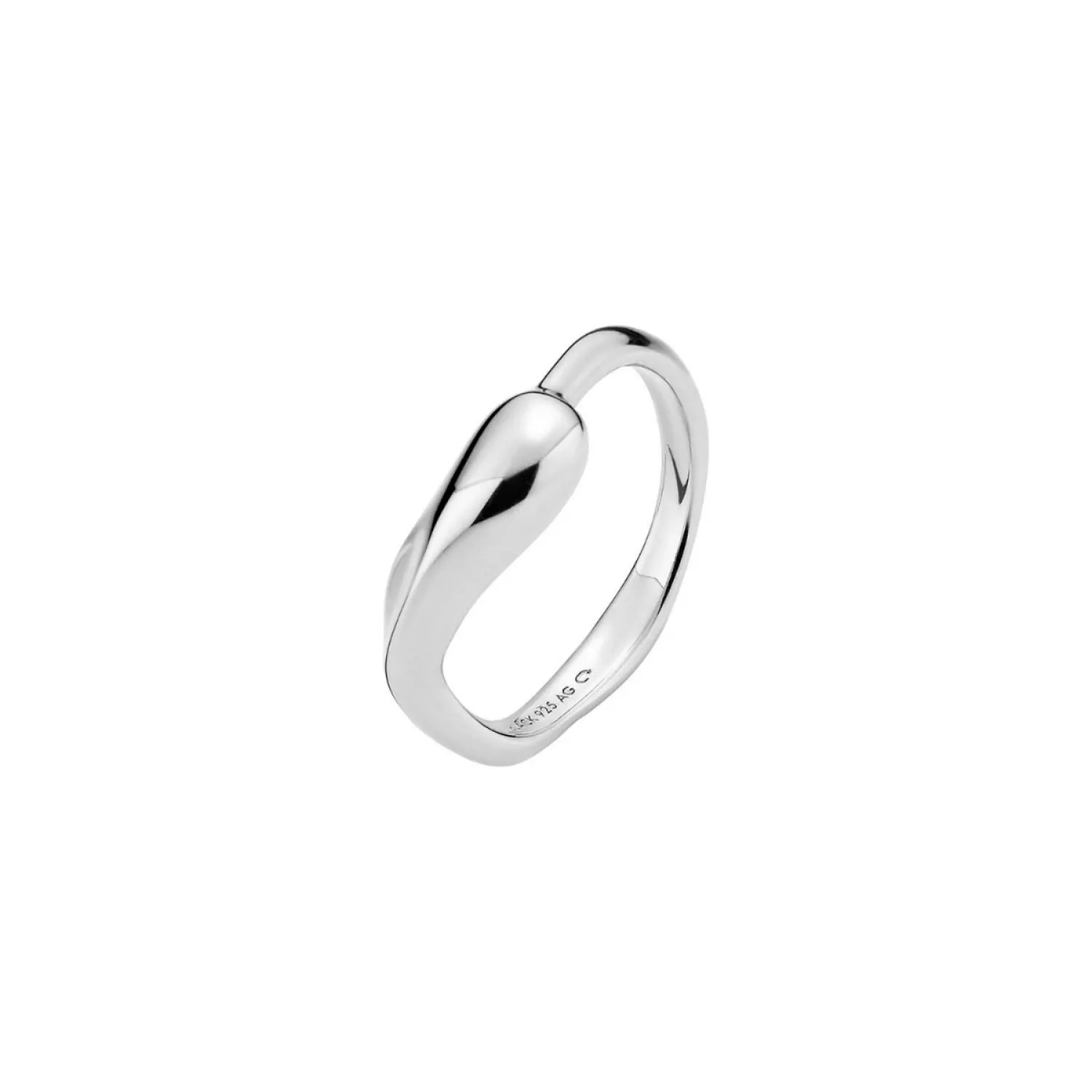 Maria Black Ember Ring Sølv 500436AG