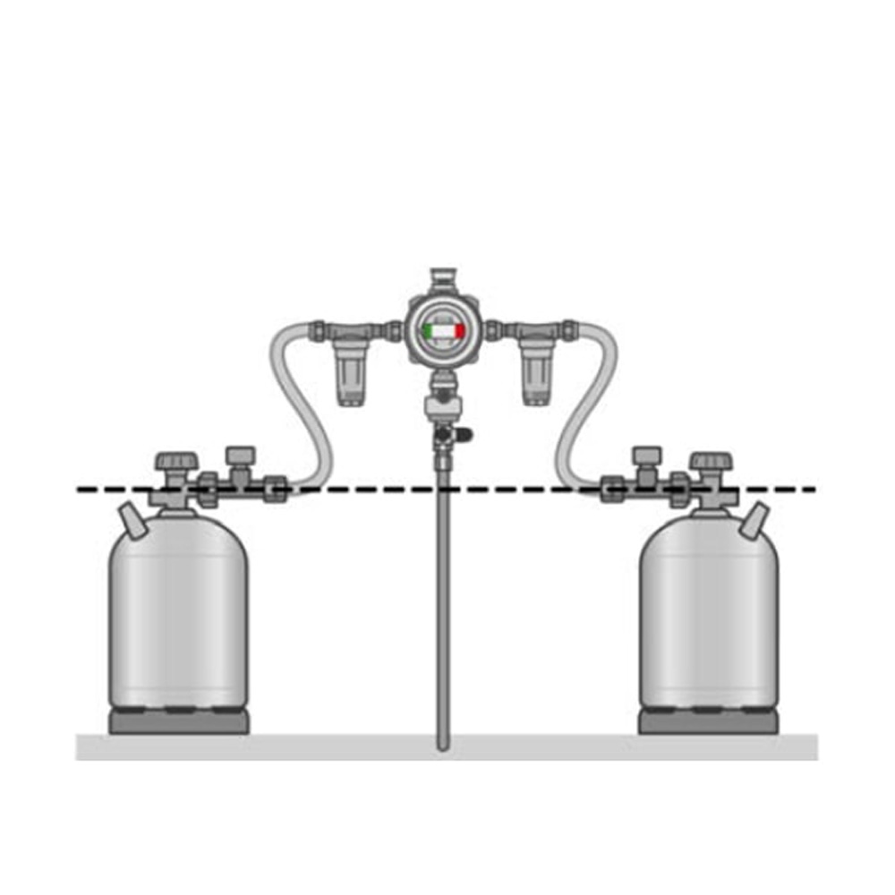 Inverseur détendeur gaz Caramatic DriveTwo GOK horizontal