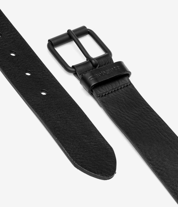 Carhartt WIP Script Leather Gürtel (black black)