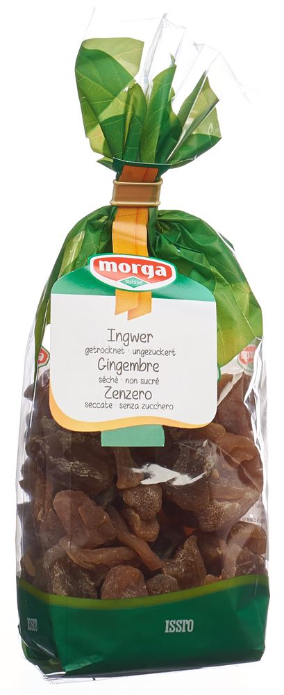 MORGA Ingwer<br>180 g, Beutel, ungezuckert