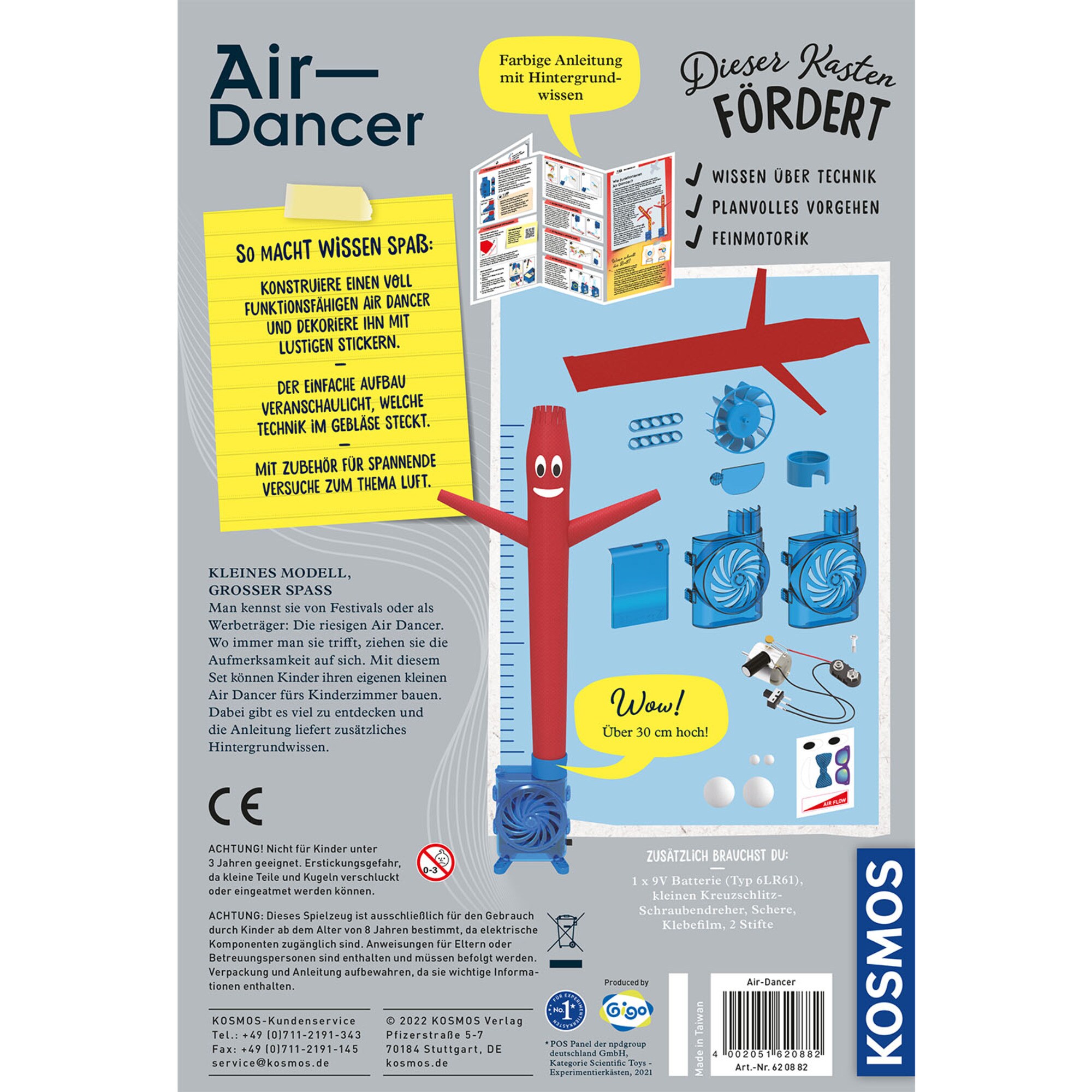 Kosmos Experimentierkasten Air Dancer