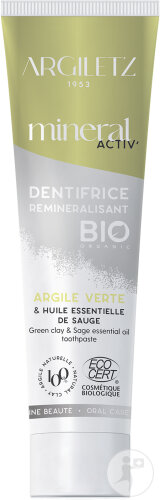 Argiletz Dentifrice Huile Essentielle Sauge Bio Tube 75ml