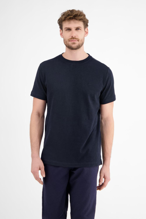 Lerros blauwe heren t-shirt